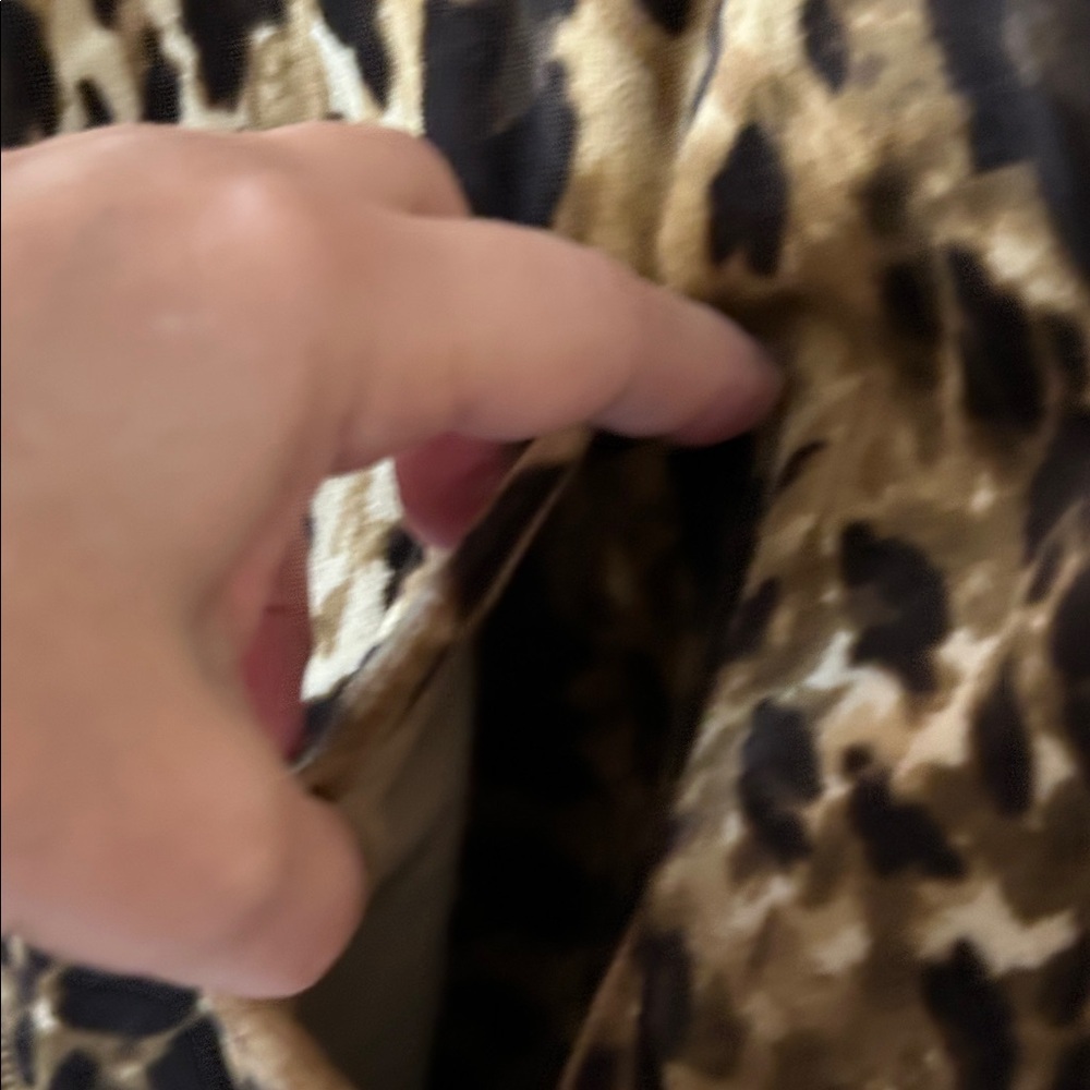 Jones of New York Leopard Print Women's Jacket XL - Picture 4 of 9